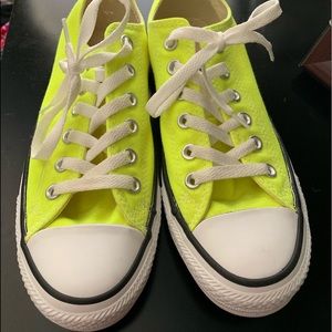 Converse; worn once, in great condition